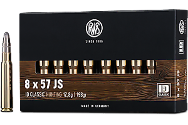 RWS 8x57JS ID Classic, 12,8g 20ks/bal