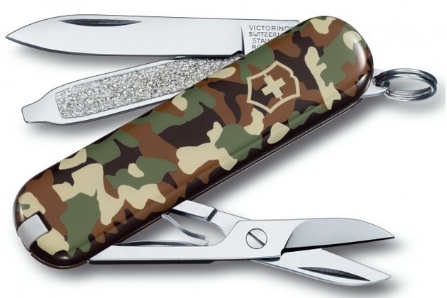 Nůž Victorinox Classic SD kamufláž 0.6223.94