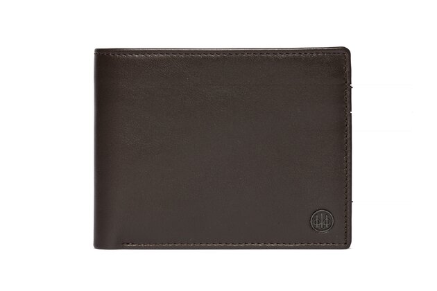 Beretta peněženka Bifold Classic na zip, kůže, hnědá