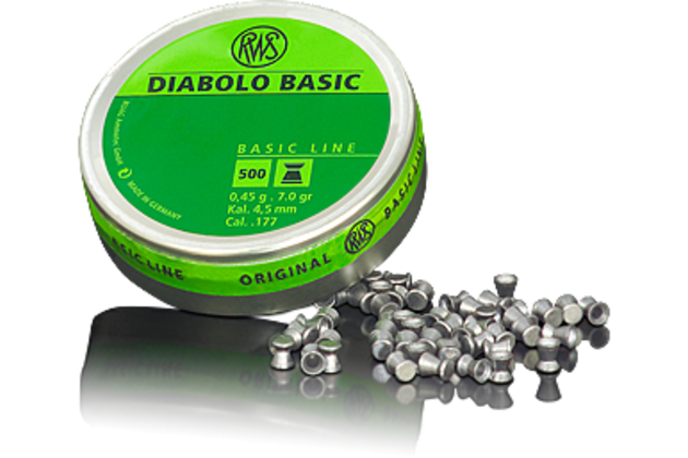 Diabolky RWS Basic 4,5mm (500ks)