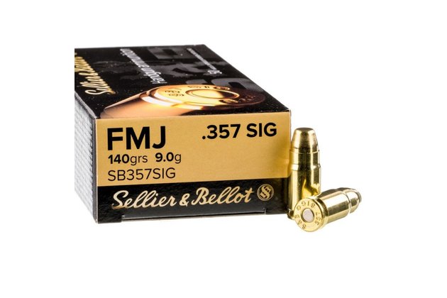 SB .357 sig FMJ  50ks/bal