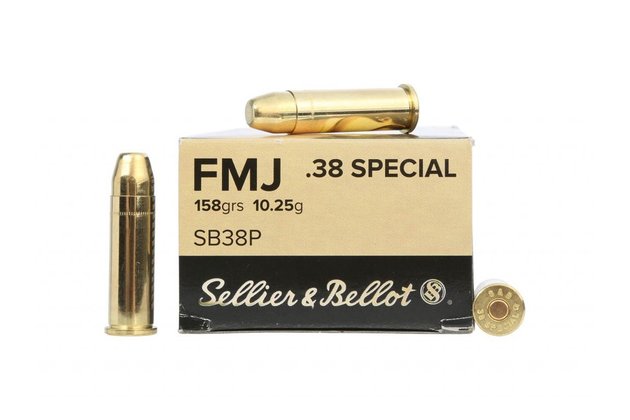 SB .38 Special FMJ 10,25g 50ks/bal