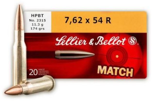 SB 7,62x54R HPBT MATCH 2315