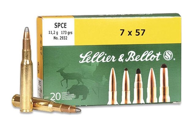 SB 7x57 SPCE 11,2g/173gr No: 2932 20 ks/bal