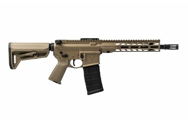 Puška sam. Stag Arms, Mod.: STAG 15 Enhanced Duty SBR LH, Ráže: .223 Rem, hl.: 10,5", FDE