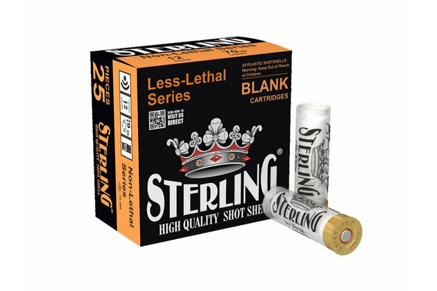 Sterling 12/70 Blank Less-Lethal 25ks/bal