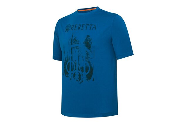 Tričko Beretta Outline - modré