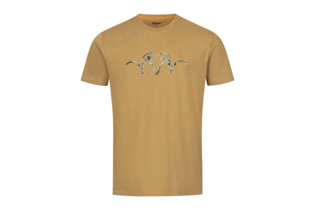 Tričko Blaser Argali béžové, logo HunTec camo