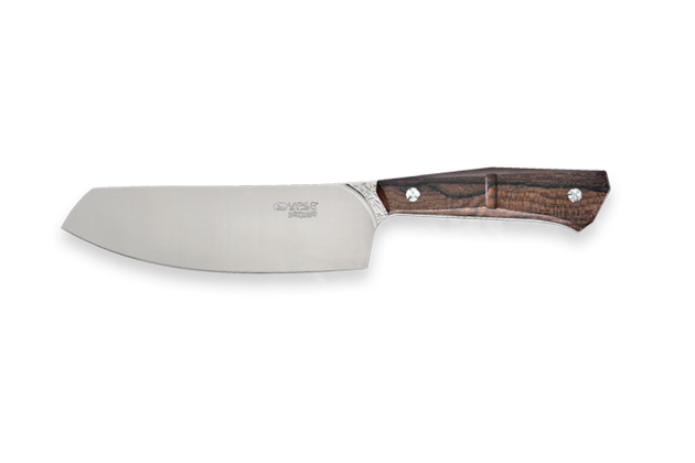 Nůž VIPER Sakura Santoku, zircote wood