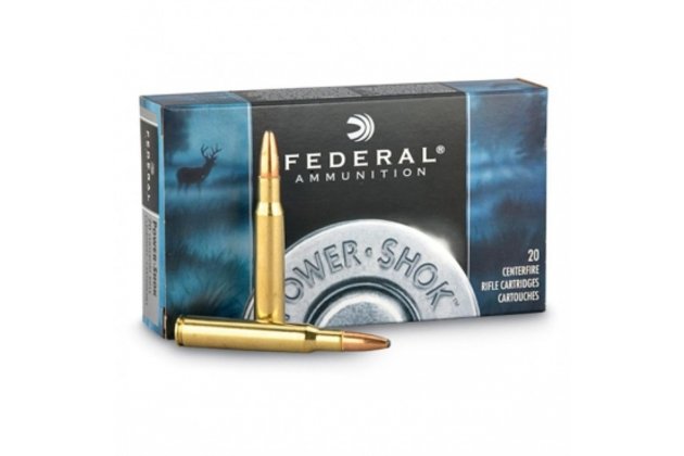 Náboje Federal Power Shok, .30-06 Sprg, 180gr, Soft Point