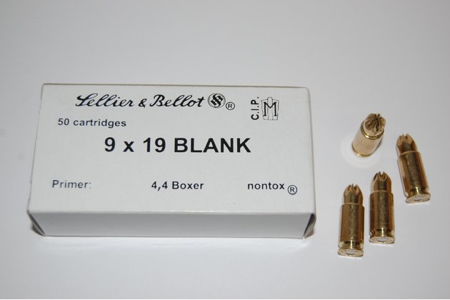 SB Nábojka 9x19 Blank - Nontox