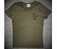 Knebl - tričko dámské krátký rukáv, zelené - Větvička